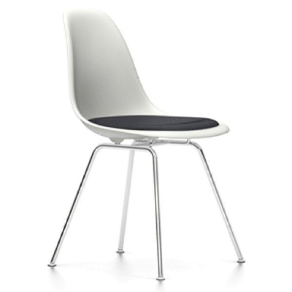 Vitra Eames Dsx Stoel Met Zitkussen Flinders