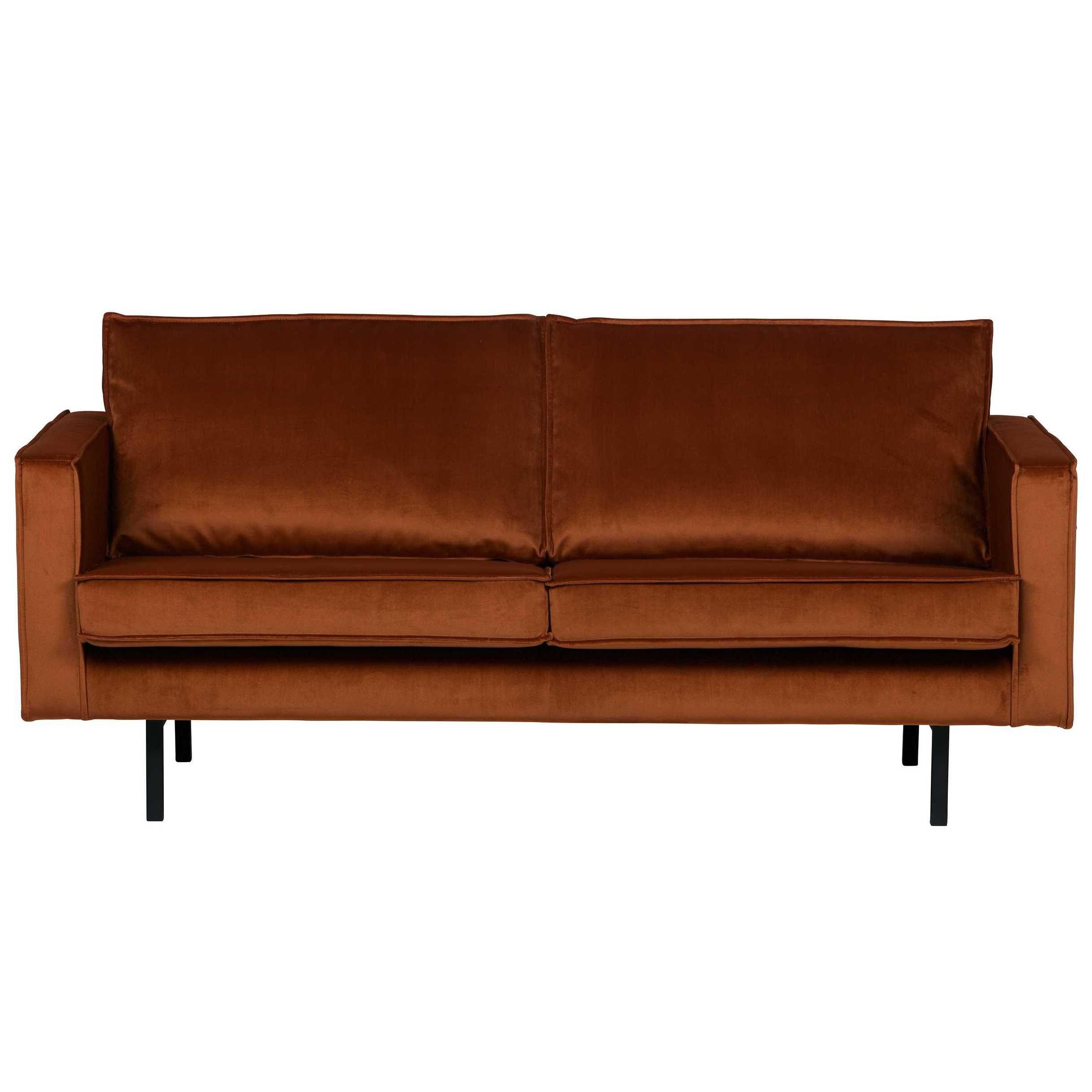 Bepurehome Outlet Rodeo Velvet Bank 2 5 Zits Roest Flinders