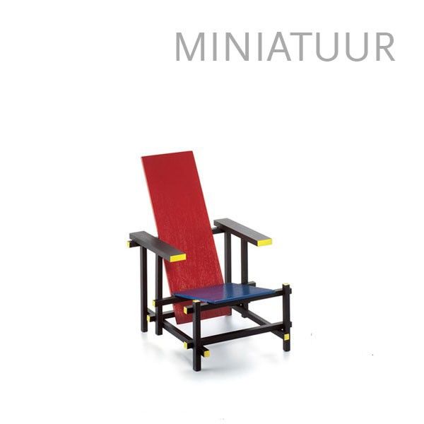 Rood blauwe stoel | Flinders