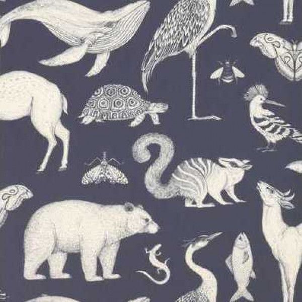 Ferm Living Katie Scott Animals Behang Flinders